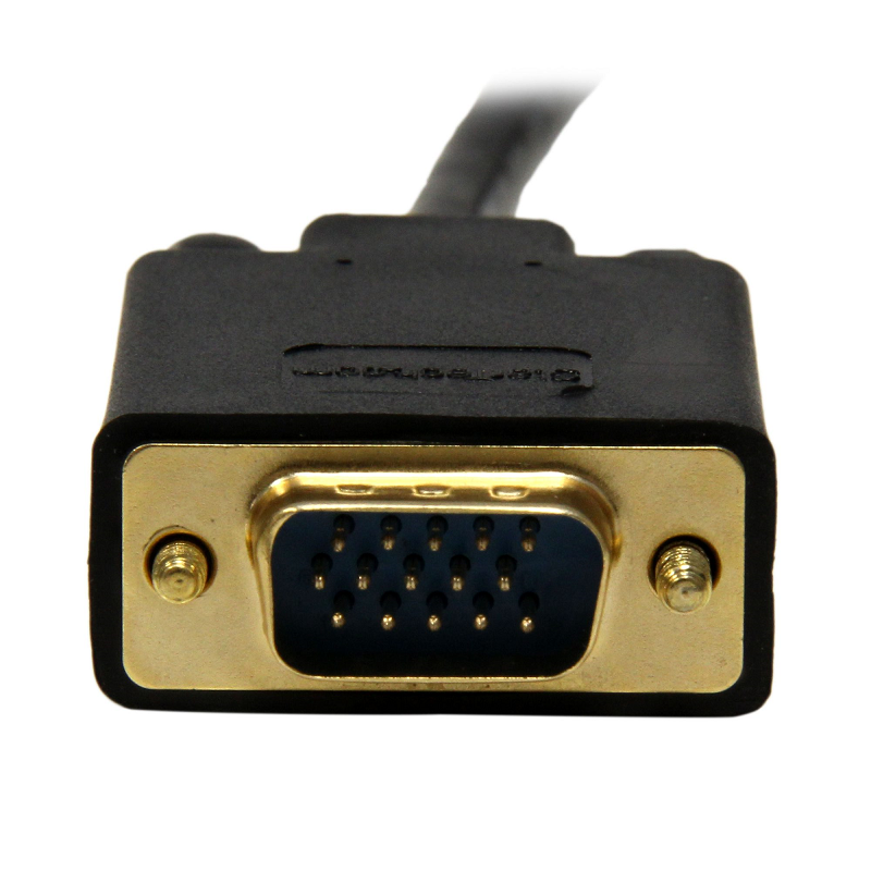 StarTech MDP2VGAMM10B 10ft mDP to VGA Adapter Converter Cable - 1920x1200 - Black